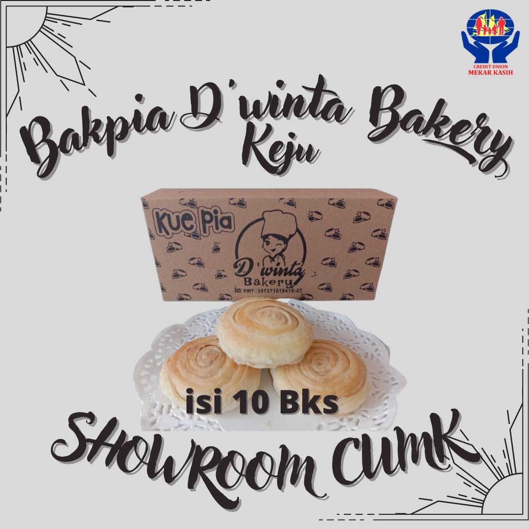 Bakpia D'winta Bakery Rasa Keju Isi 10 SHOWROOM CUMK